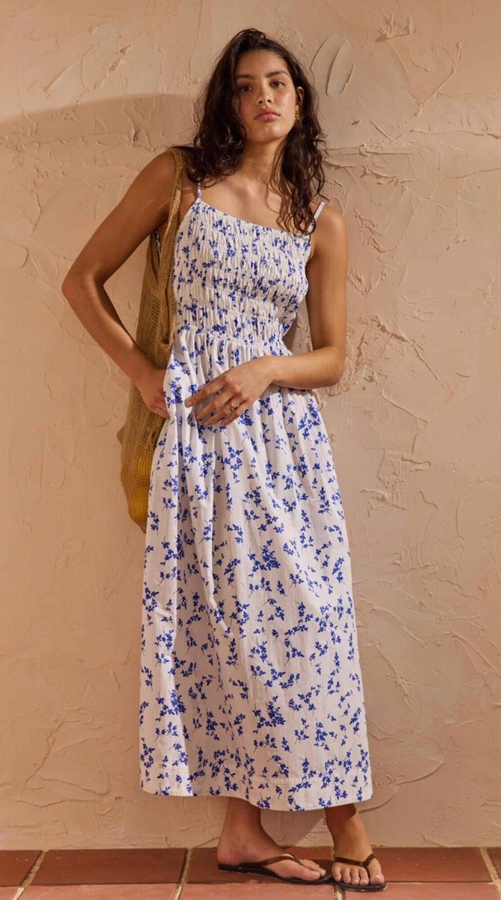 backless floral midi dress Mink Pink Florence Backless Midi Dress – Barrakets Shop 2