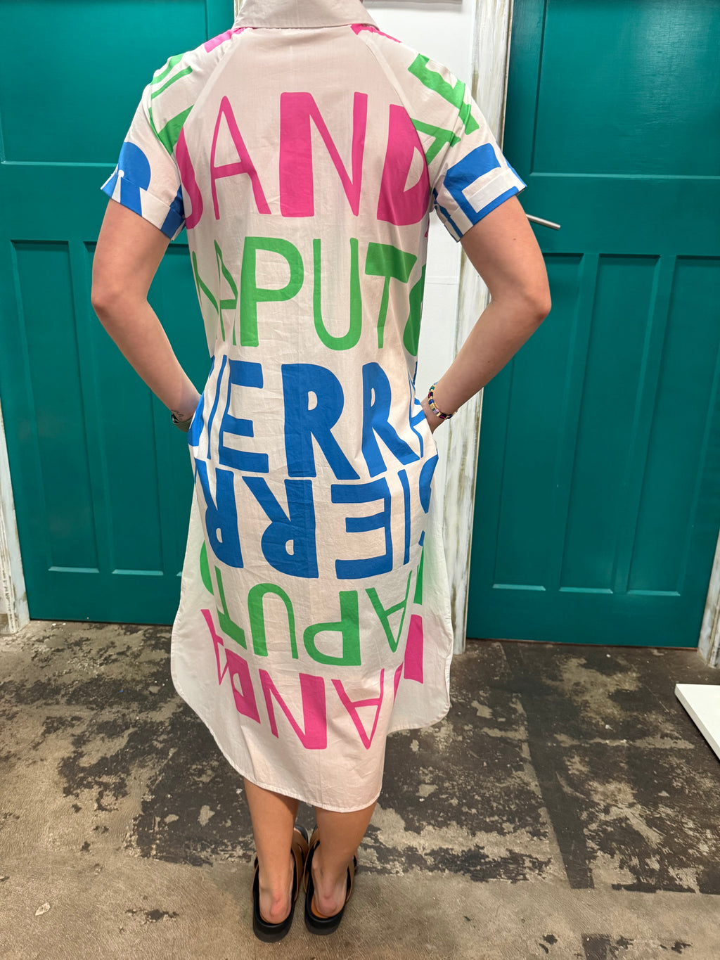 Itami Sierra Button Dress