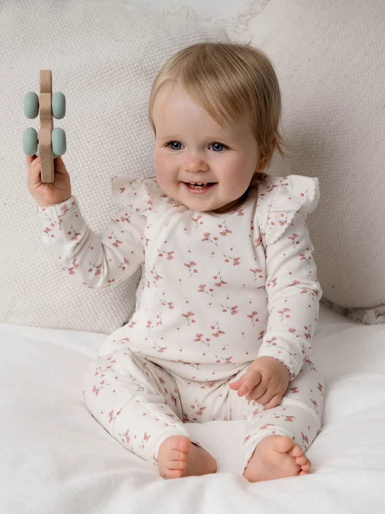Rai & Co Frilled Ollie Floral Onesie