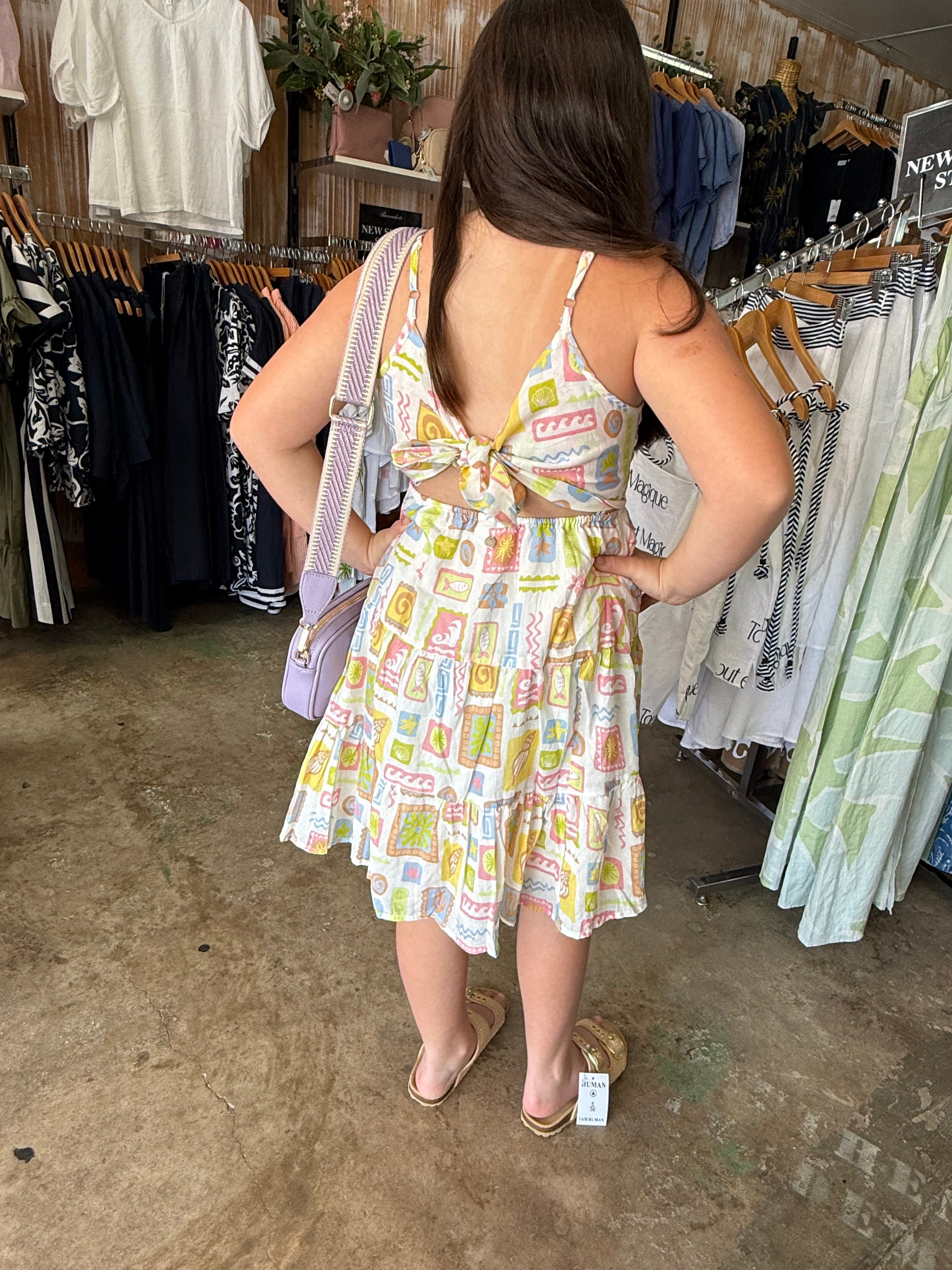 Eve Girl Matisse Tiered Mini Dress