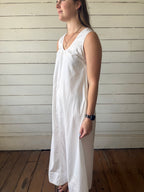 White Closet Plain Maxi Dress