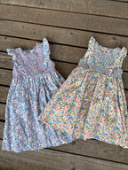 Korango Smocked Floral Dress