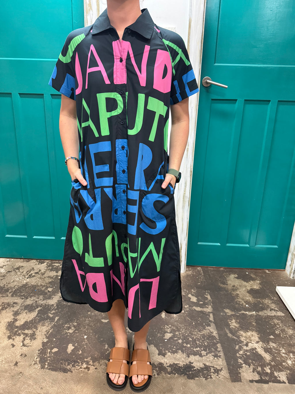 Itami Sierra Button Dress