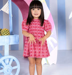 Animal Crackers Cross Check Dress