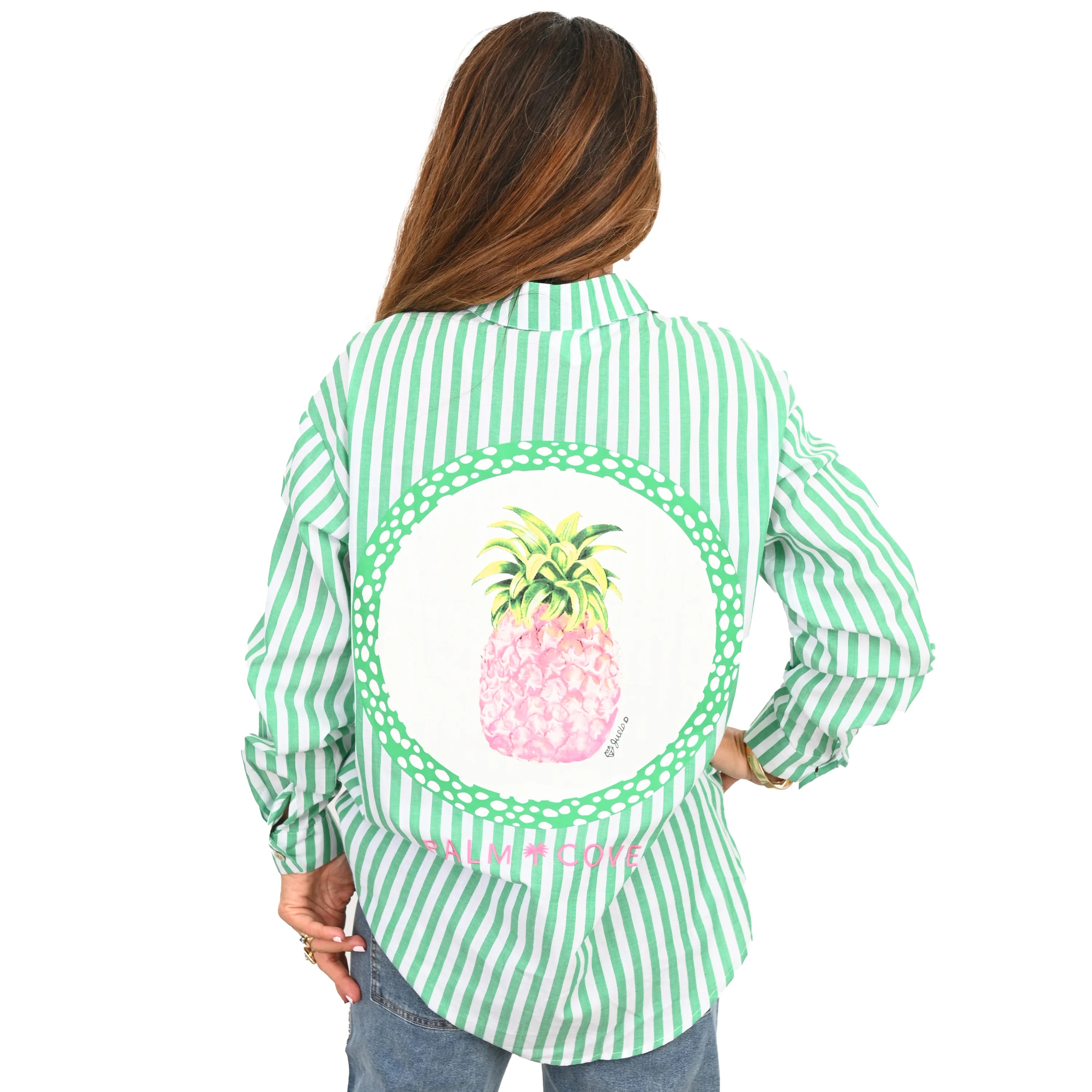 Palm Cove, One of a kind Julia Shirt