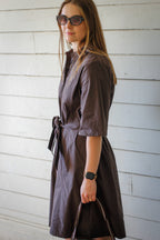 FOIL stitch savy dress