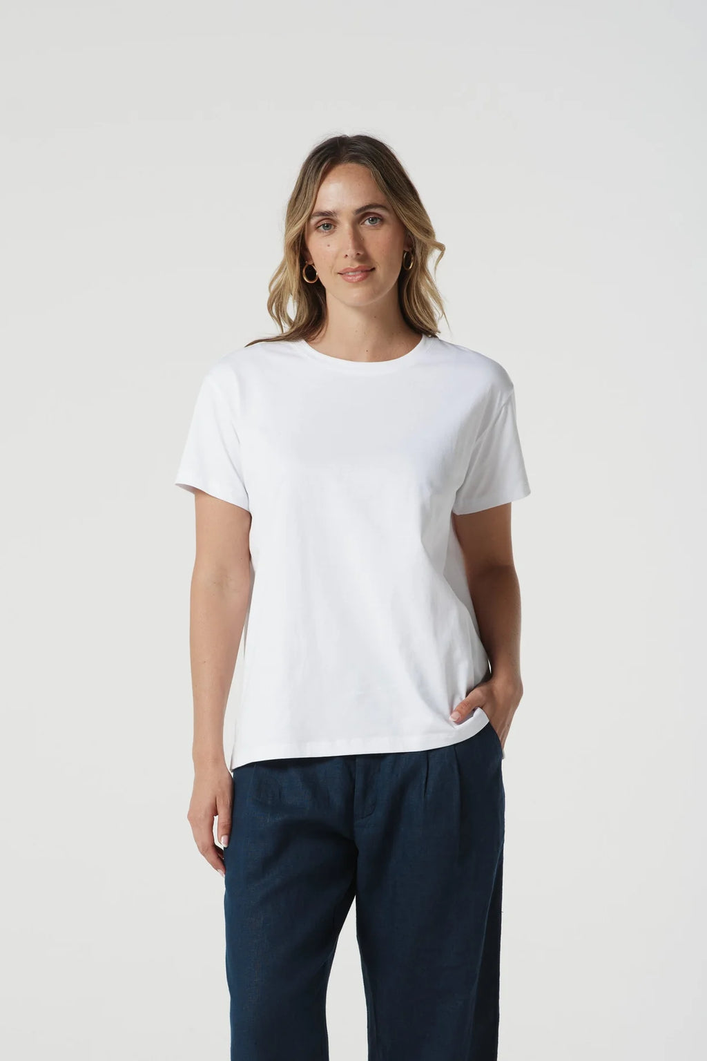 Goondiwindi Cotton Crew Neck Basic Cotton Tee