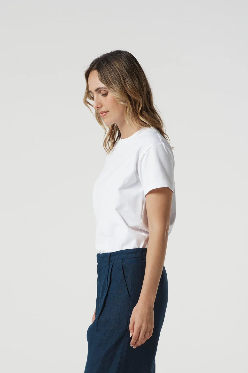 Goondiwindi Cotton Crew Neck Basic Cotton Tee