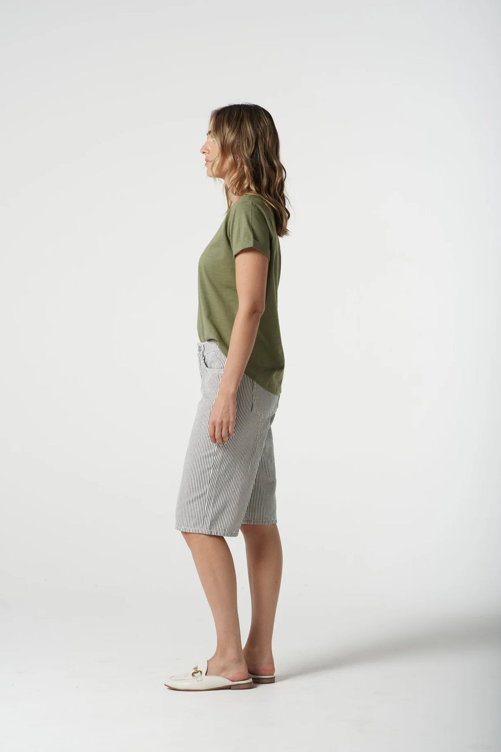 Goondiwindi Cotton Everyday Cotton Roll Cuff Tee