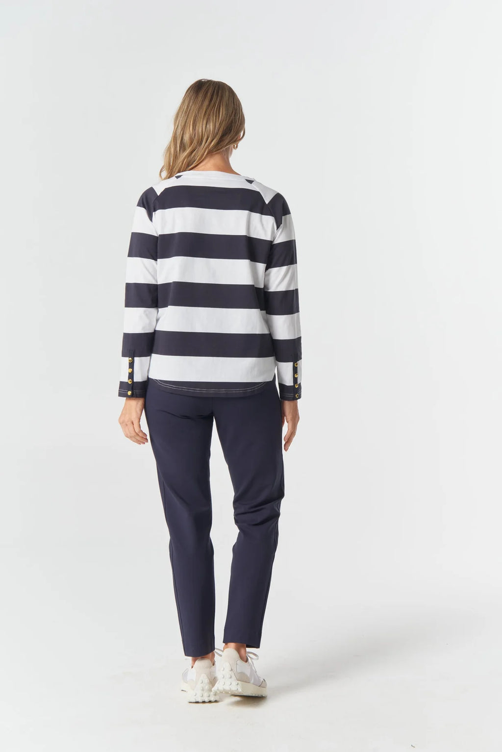 Goondiwindi Cotton Travel V Neck Cotton Jersey