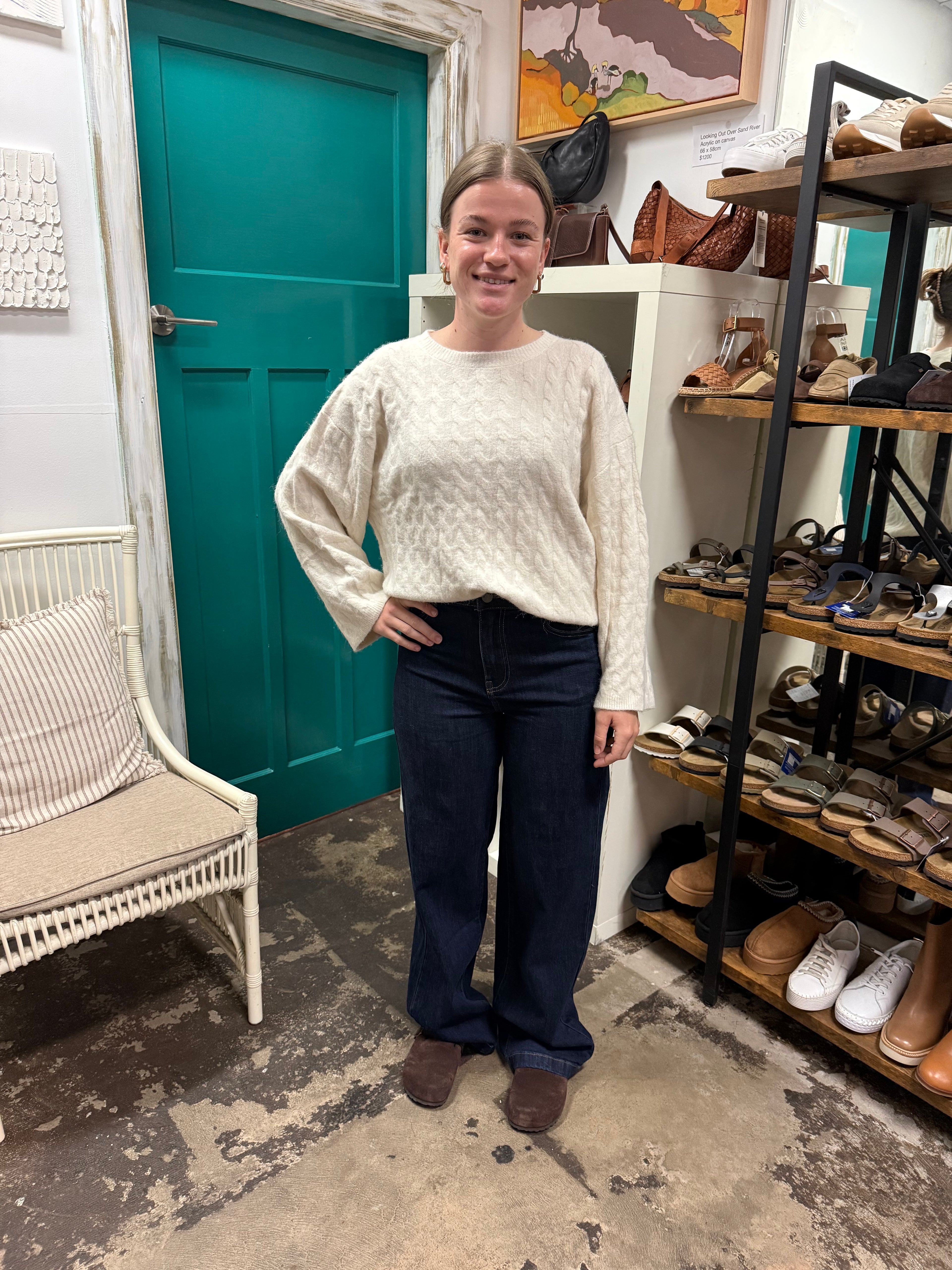 Little Lies Anna Cable Jumper