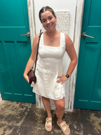 Linen Lux Sorrento Plain Dress