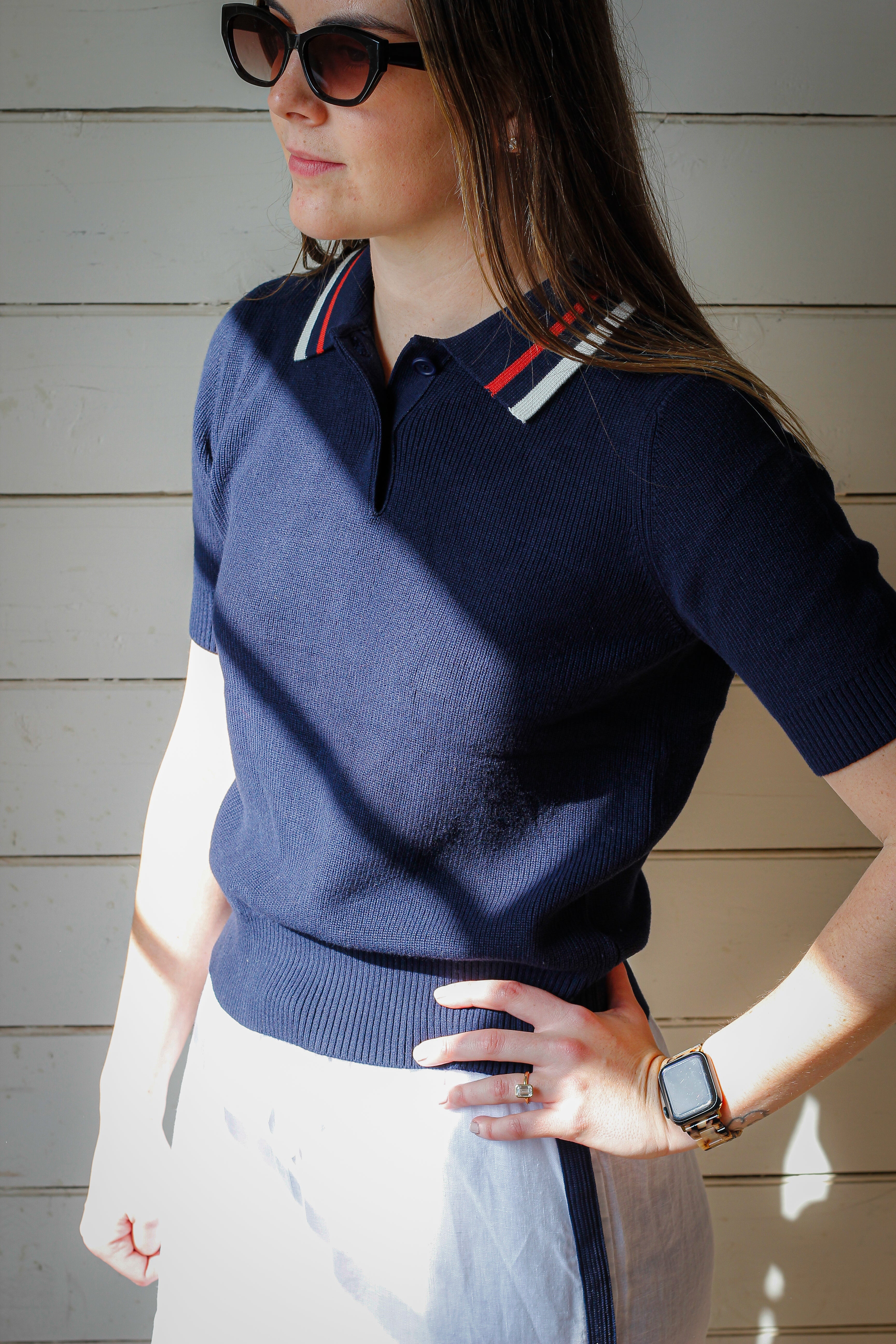 Little Lies Sailor Knitted Top