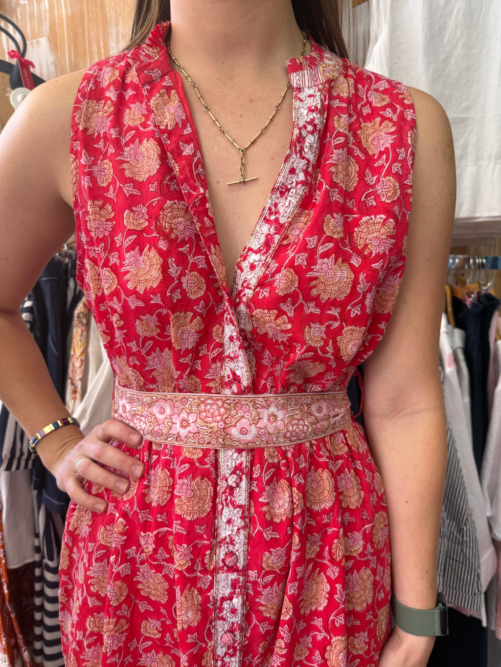 Azure and Indigo Camilla sundress