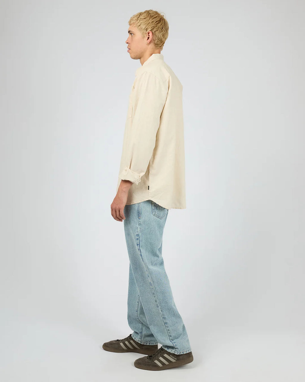 Silent Theory Linen LS Shirt II