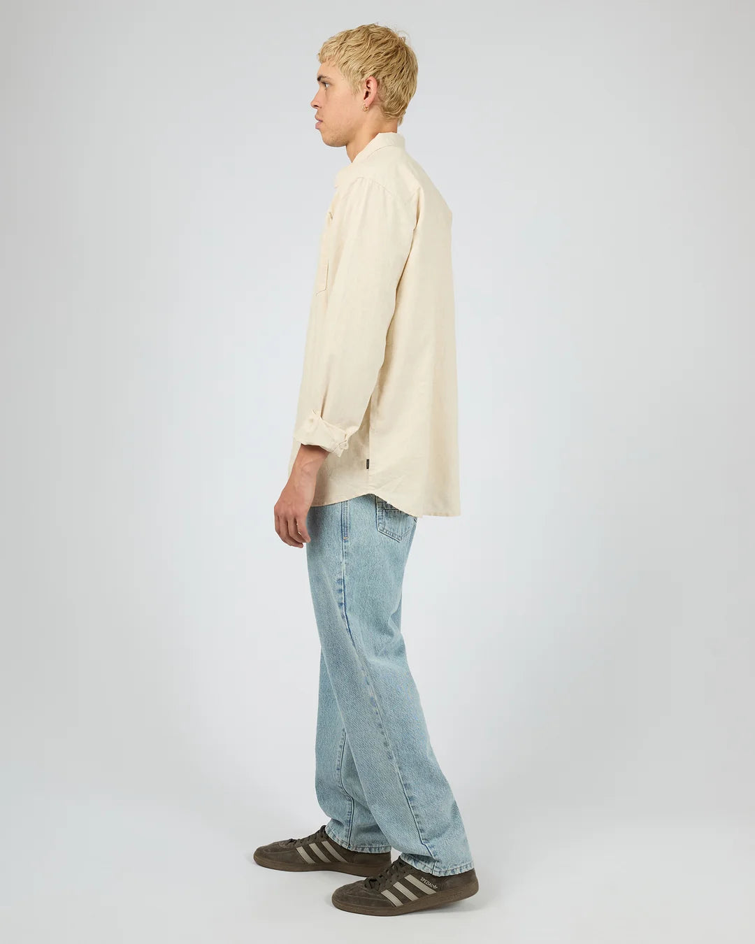 Silent Theory Linen LS Shirt II