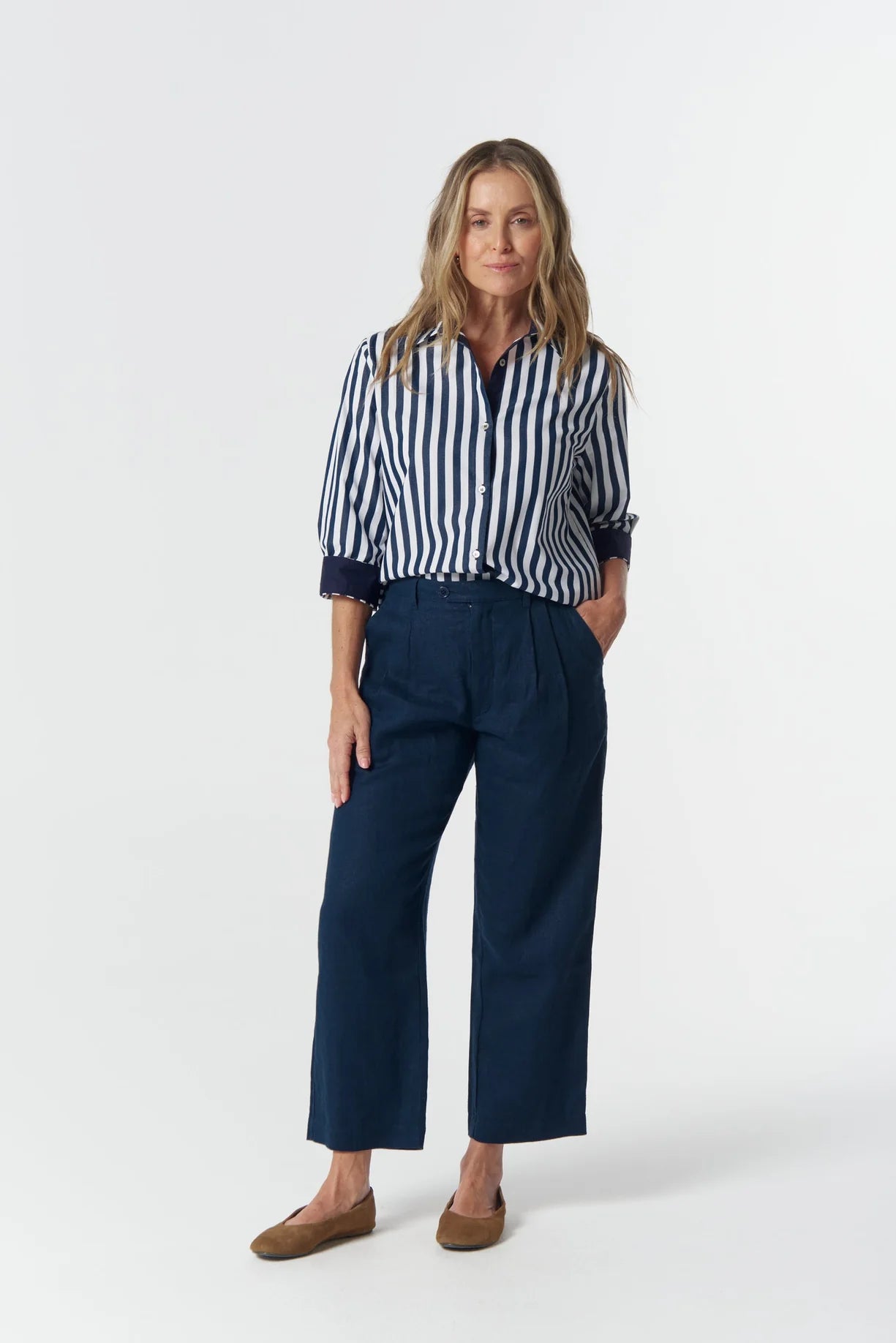 Goondiwindi Cotton Classic 3/4 Sleeve Cotton Shirt