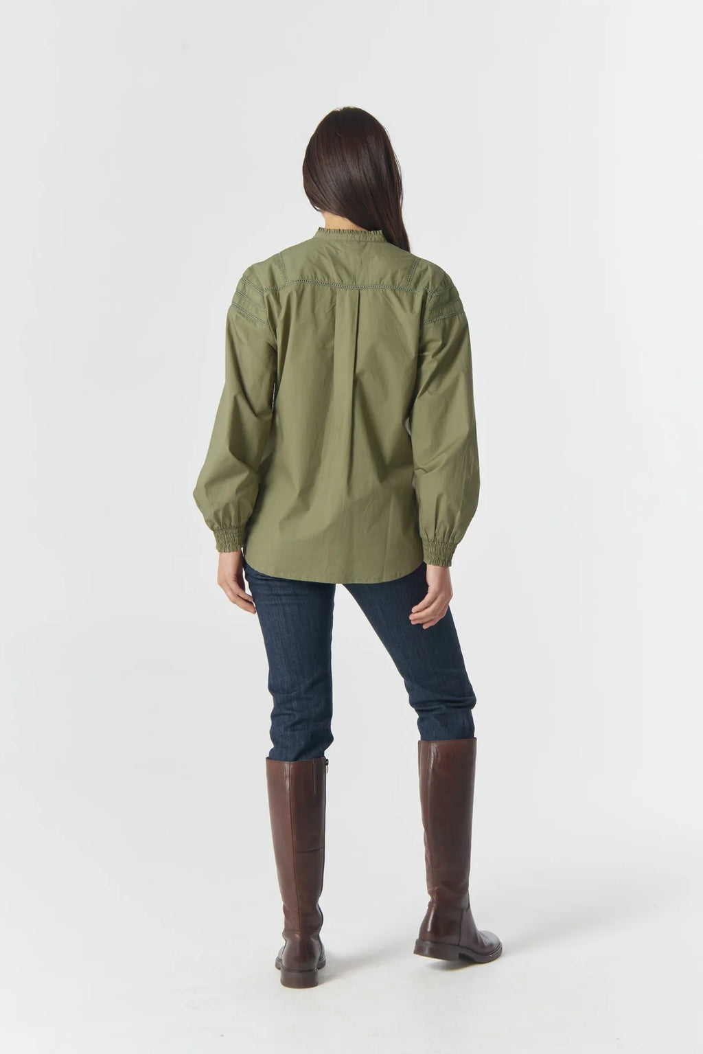 Goondiwindi Cotton Misty Cotton Blouse