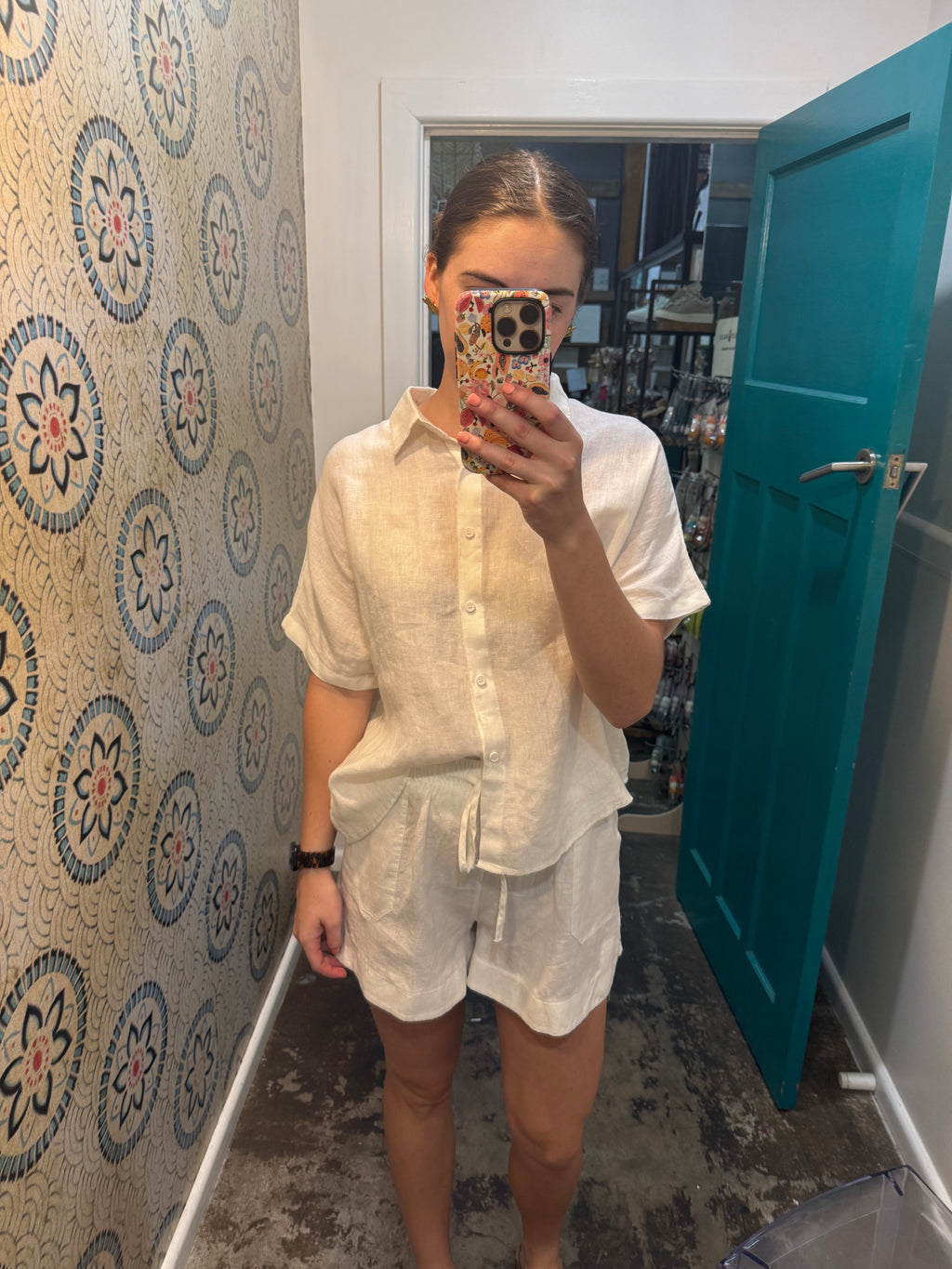 Little Lies Bronte Linen Shorts