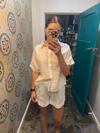 Little Lies Bronte Linen Shorts