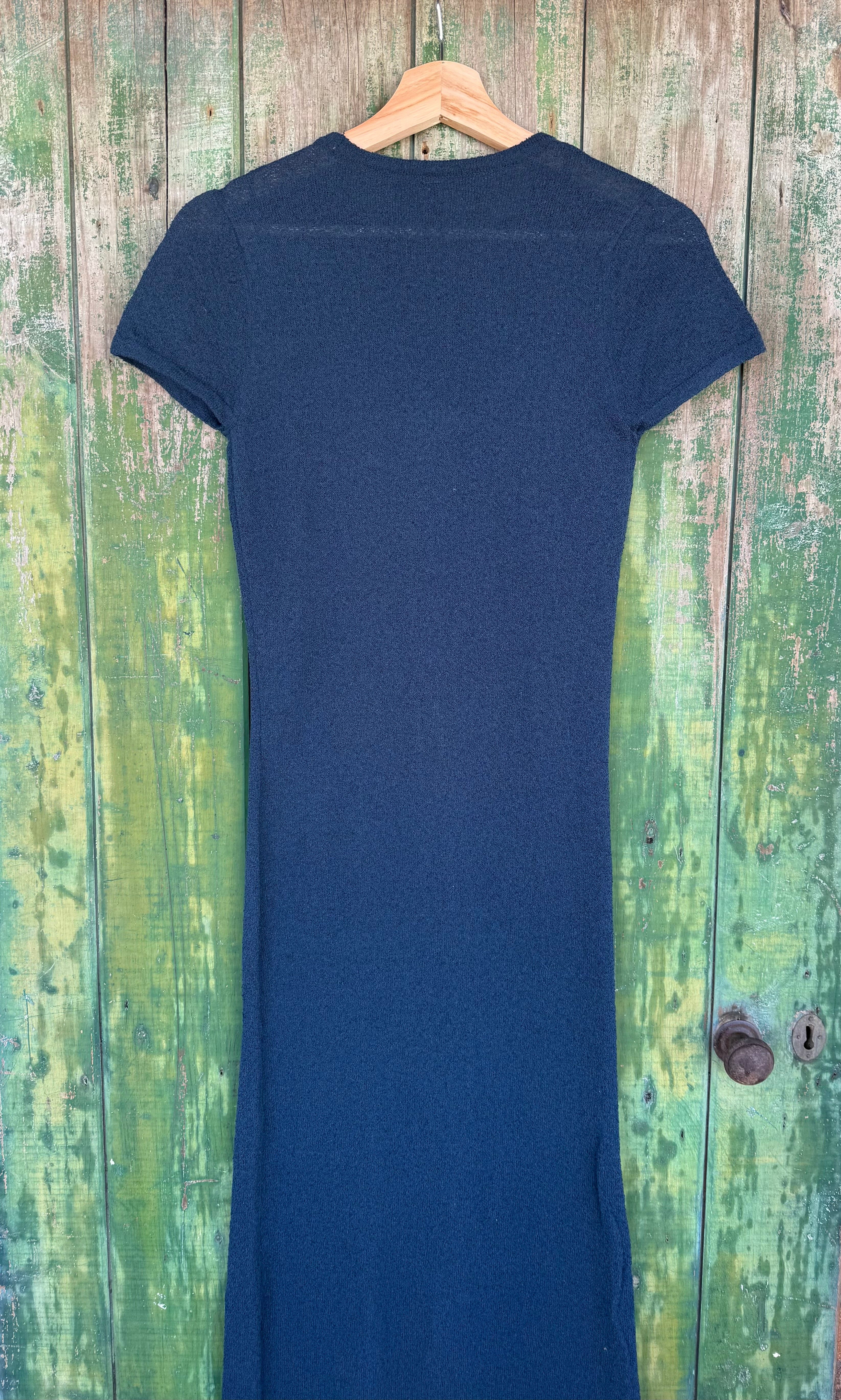 ONLY navy knit Maxi Dress