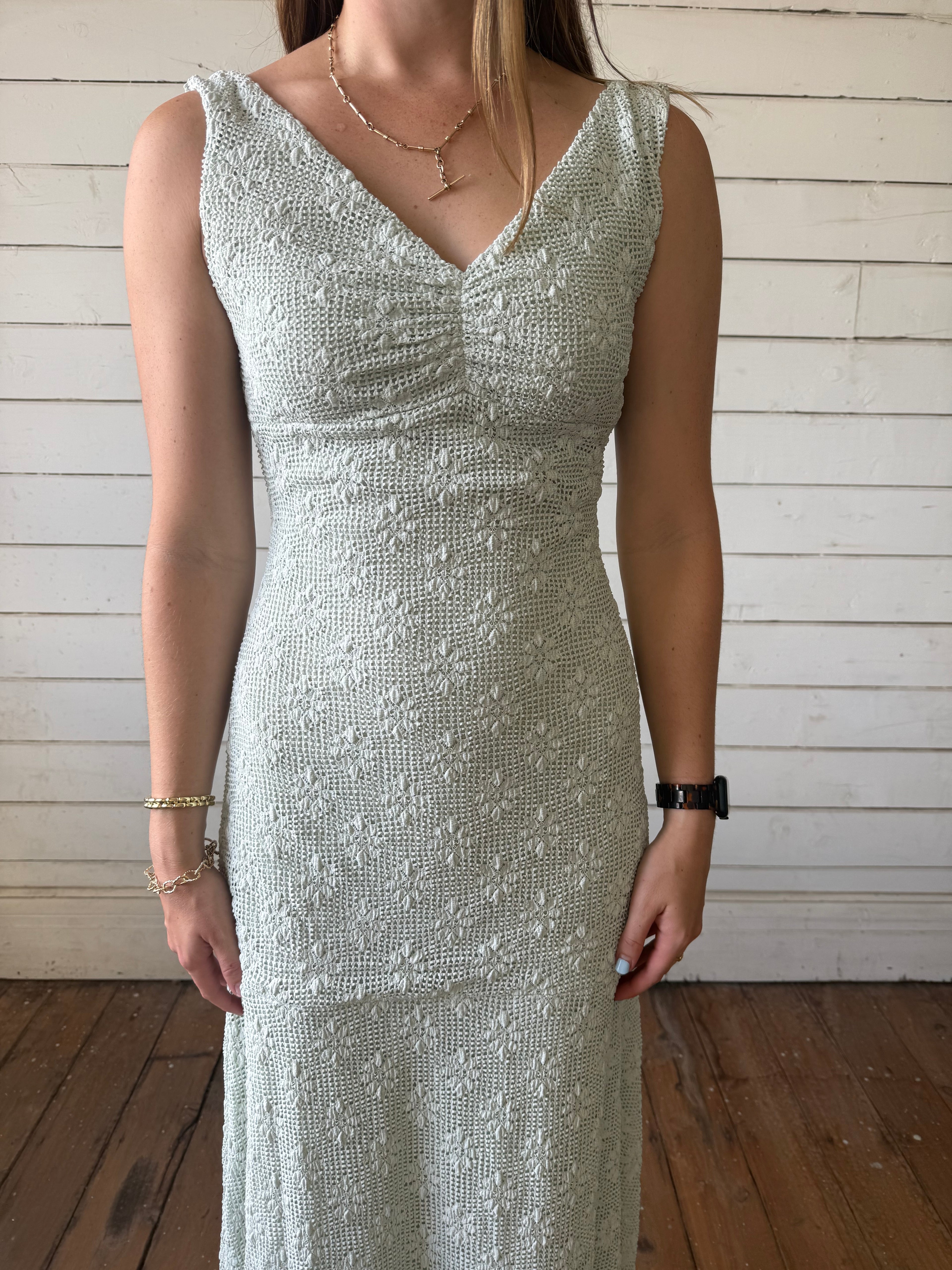 Here comes the sun Knit Maxi Dress