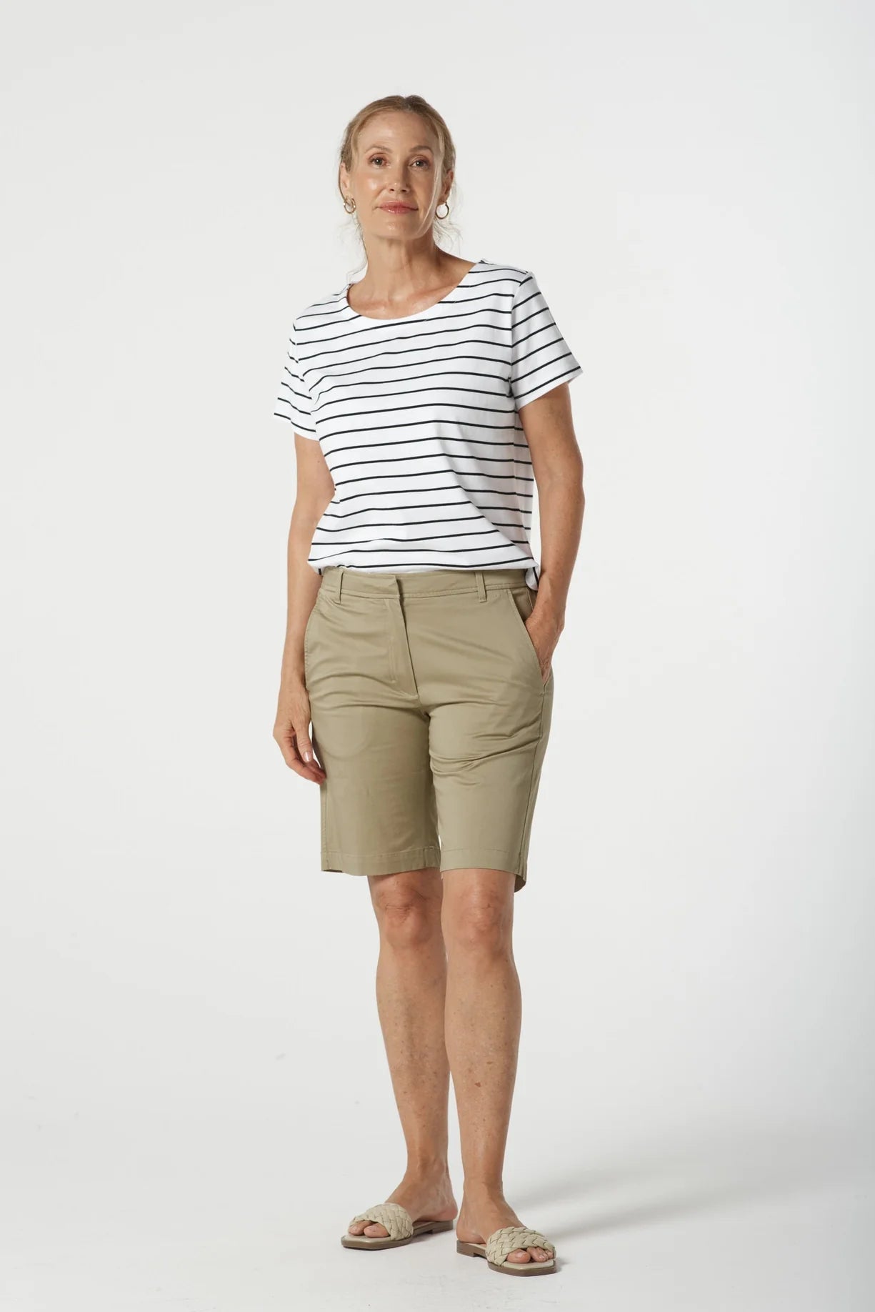 Goondiwindi Cotton Aquila Cotton Stretch Shorts