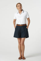 Goondiwindi Cotton Stone Linen Shorts