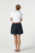 Goondiwindi Cotton Stone Linen Shorts