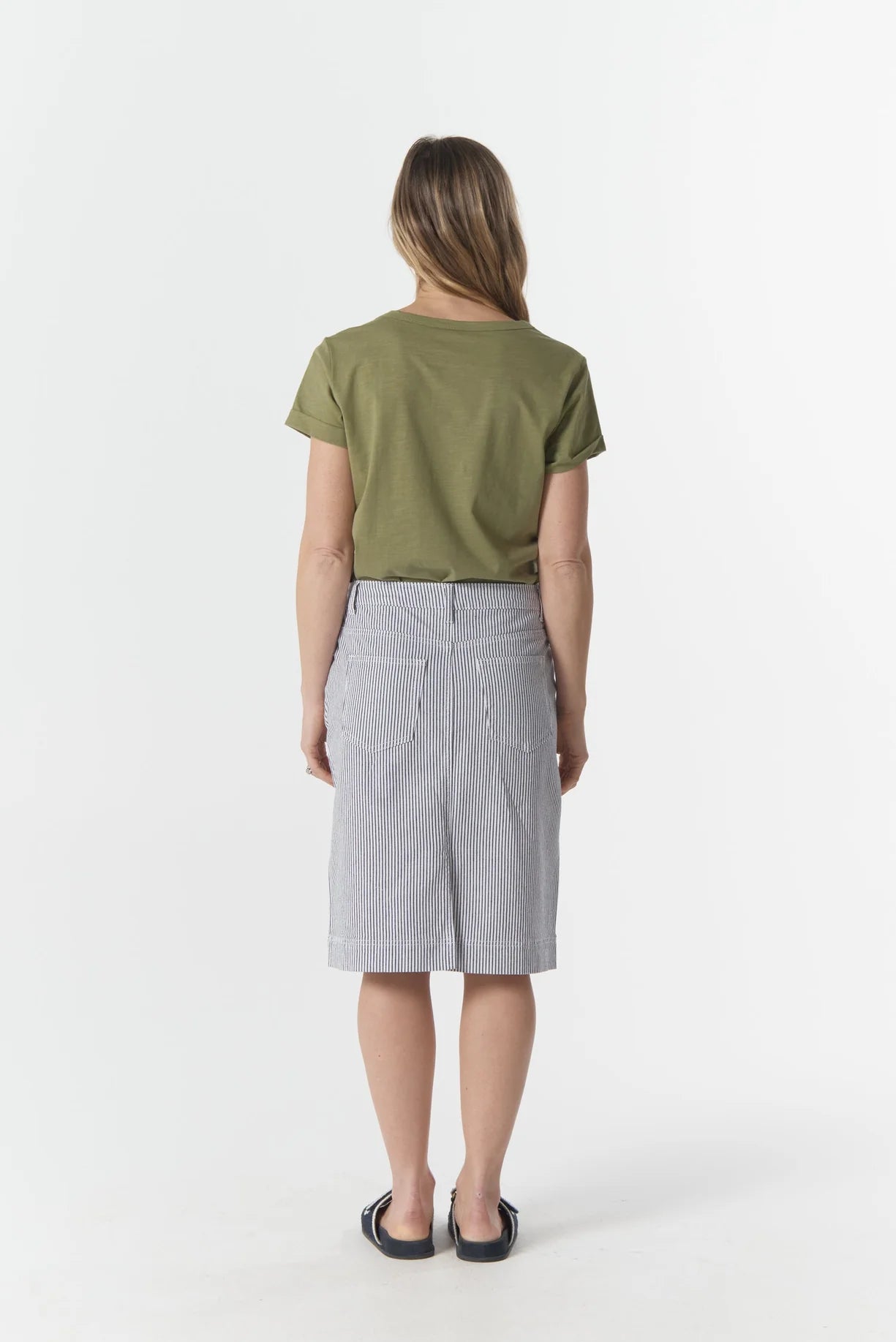 Goondiwindi Cotton 5 Pocket Knee Length Skirt