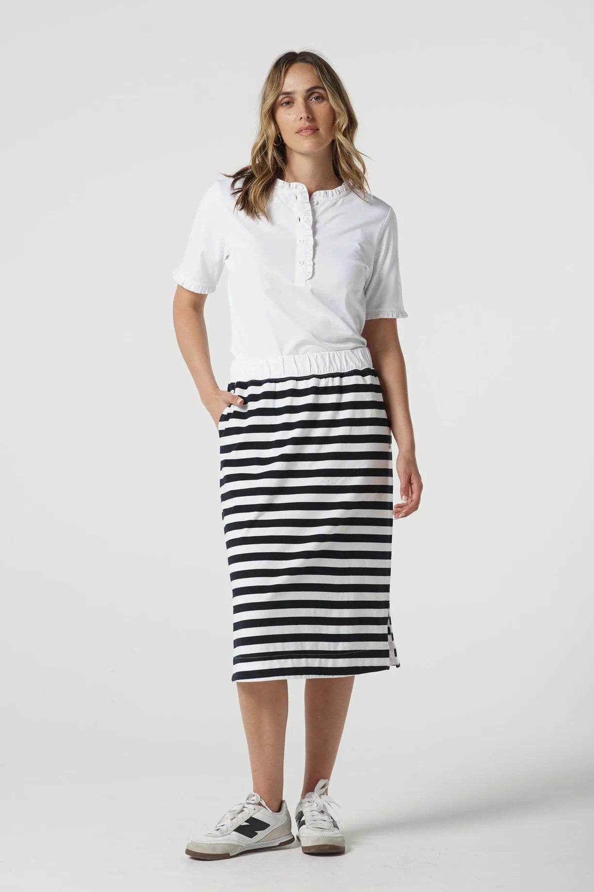 Goondiwindi Cotton Sunday Cotton Knit Skirt