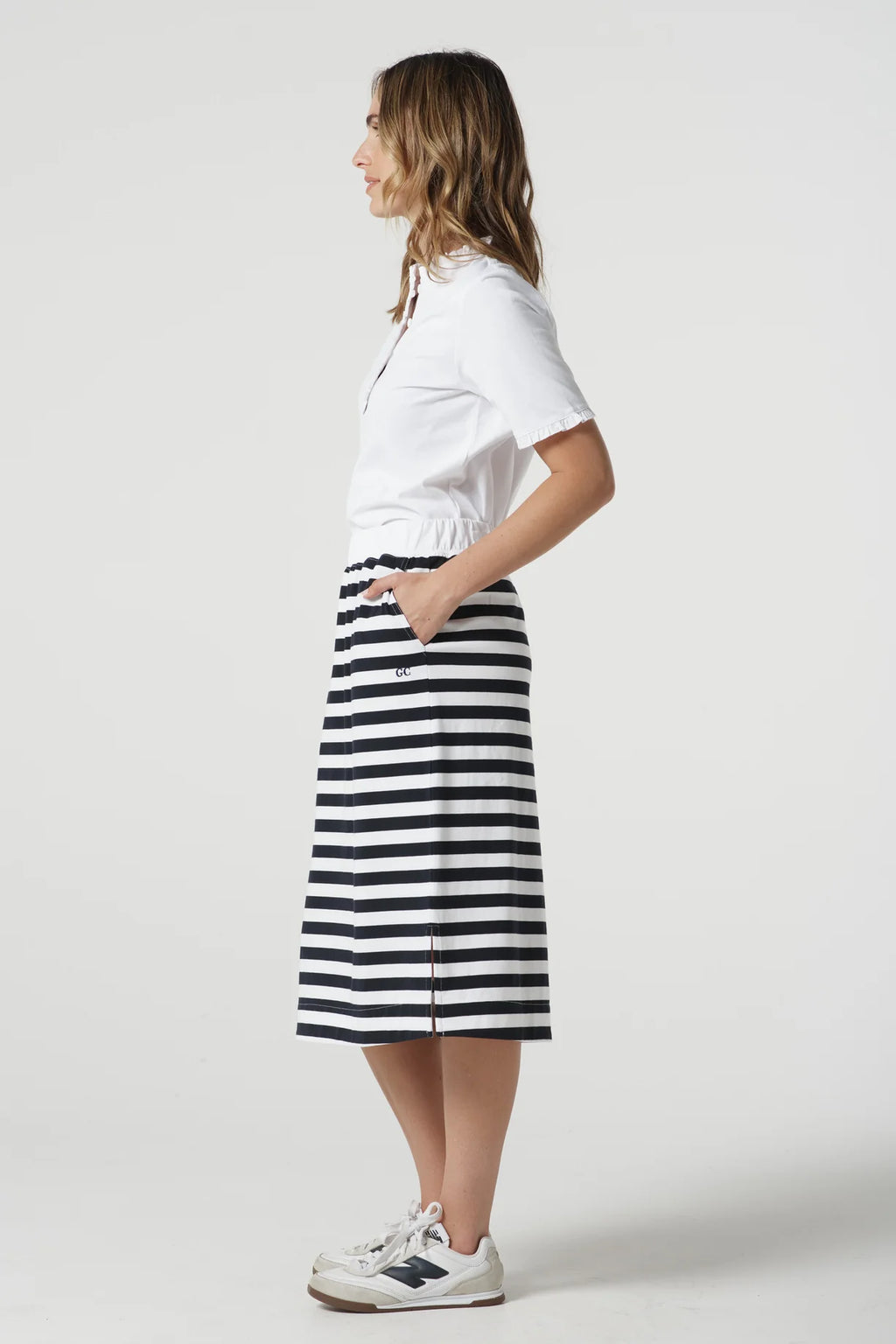 Goondiwindi Cotton Sunday Cotton Knit Skirt