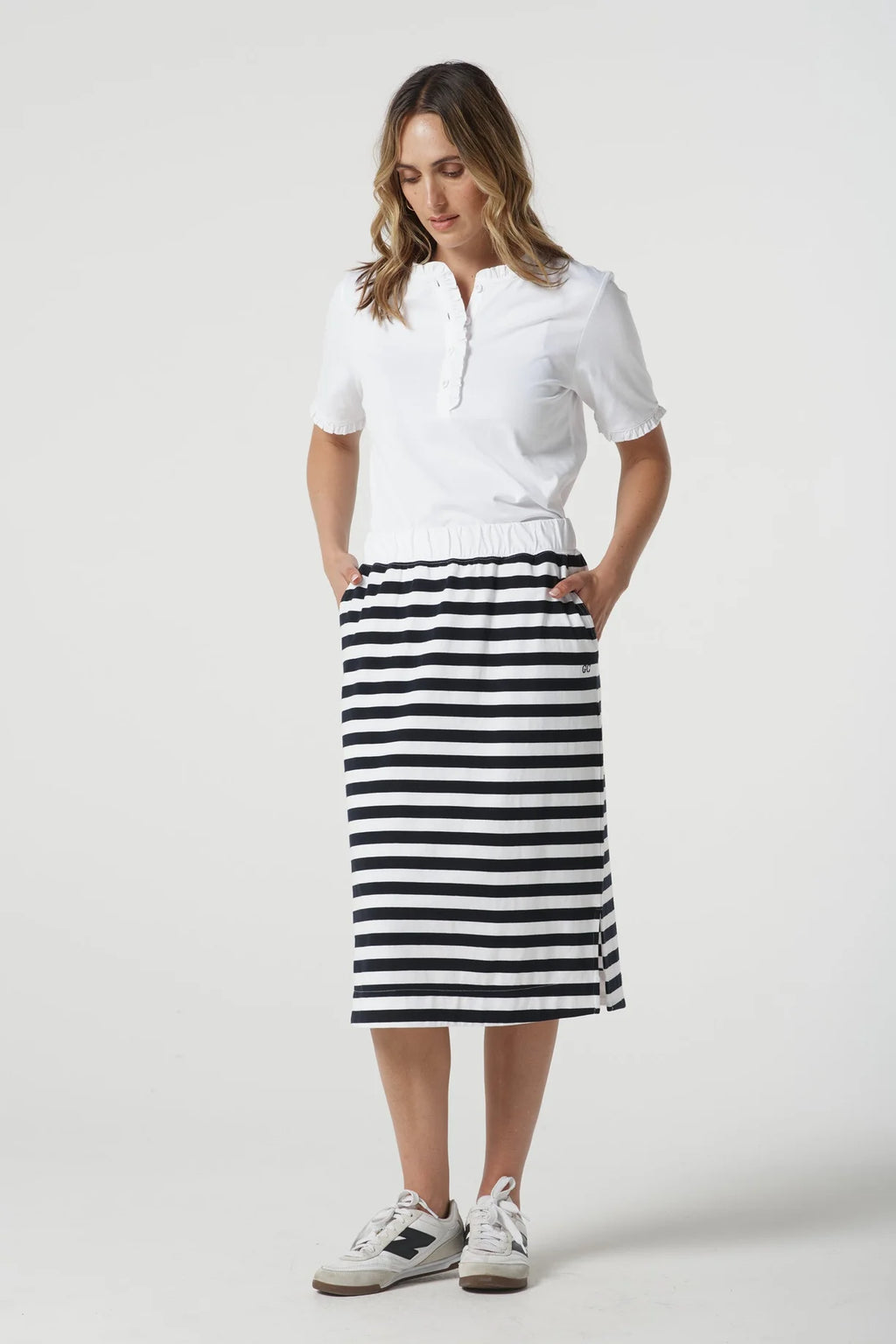 Goondiwindi Cotton Sunday Cotton Knit Skirt