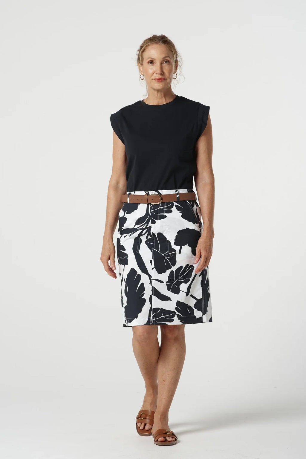 Goondiwindi Cotton Valley Knee Length Cotton Skirt