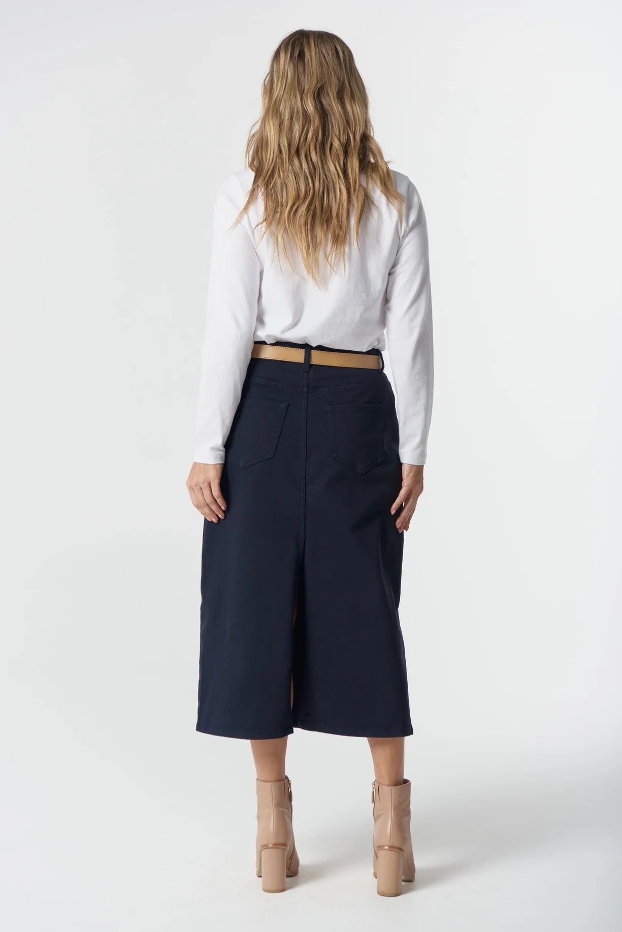 Goondiwindi cotton 5 pocket Maxi skirt