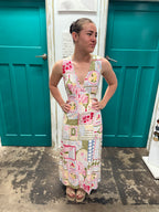 Paper heart Clovelly Midi Dress