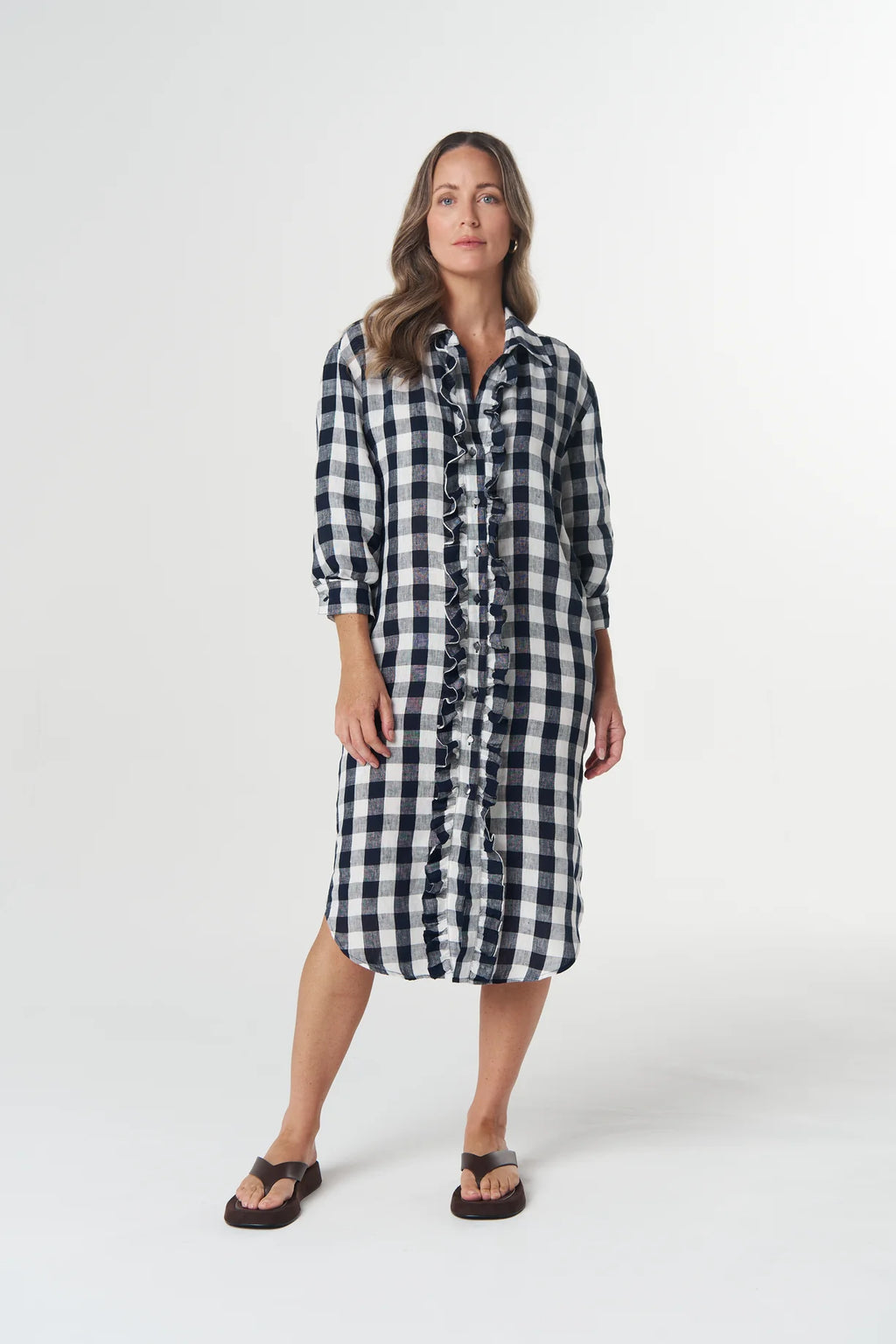 Goondiwindi Cotton Beach Days Gingham Dress