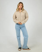 All About Eve Bridie knit Zip Through Knit