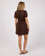 All About Eve Fern Linen S/S Dress