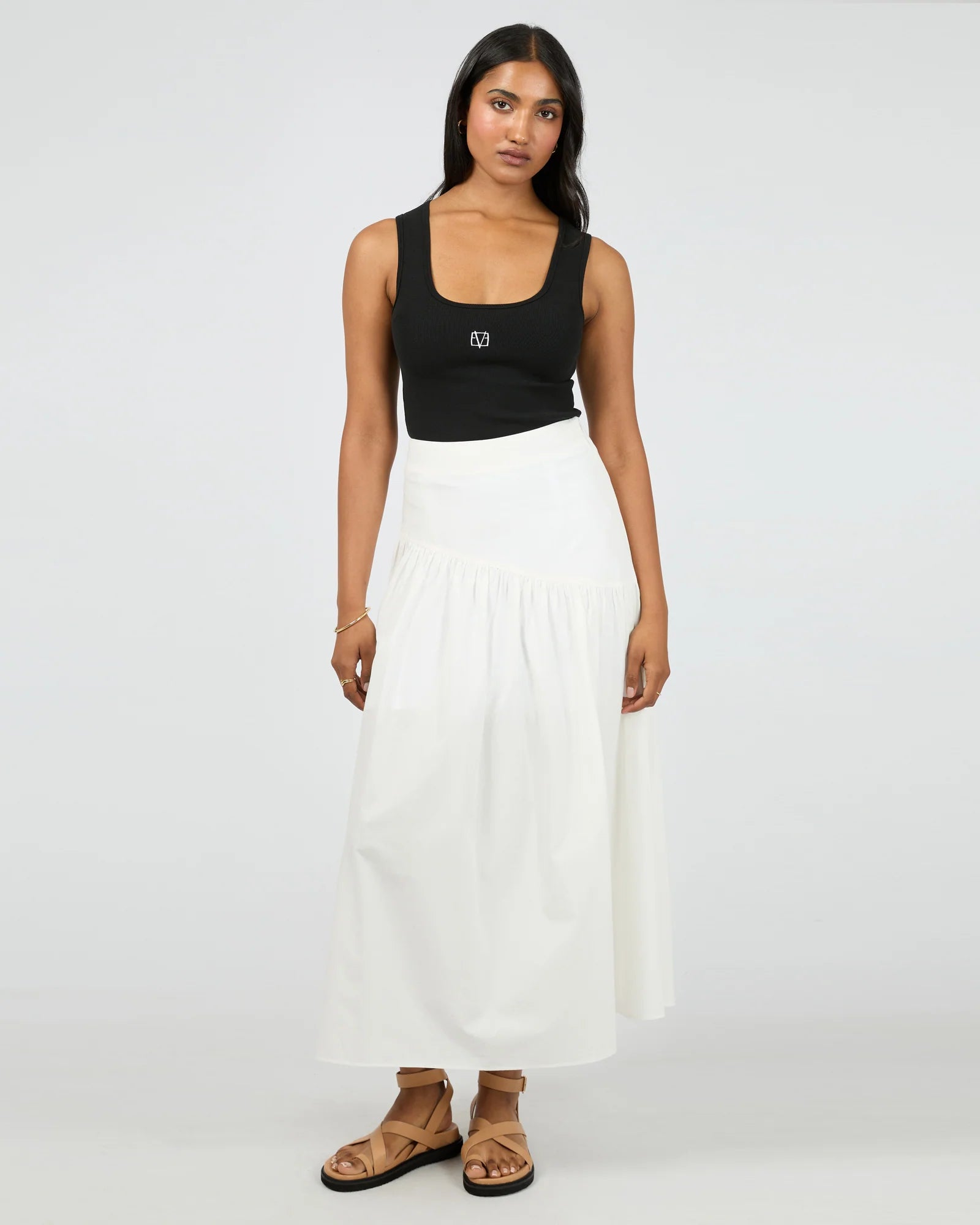 All About Eve Essential Asym Maxi Skirt