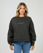 All About Eve washed Box Crew