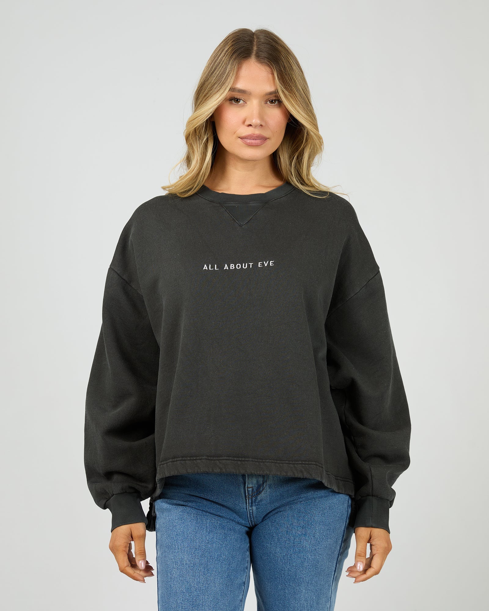 All About Eve washed Box Crew