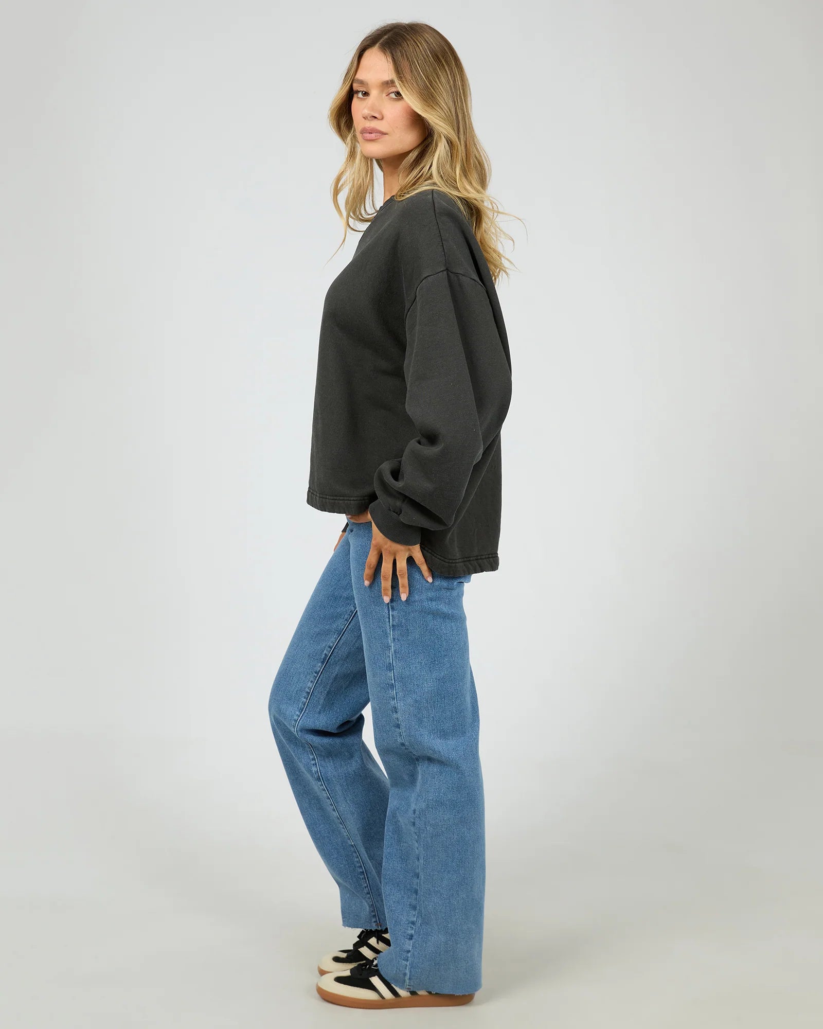 All About Eve washed Box Crew