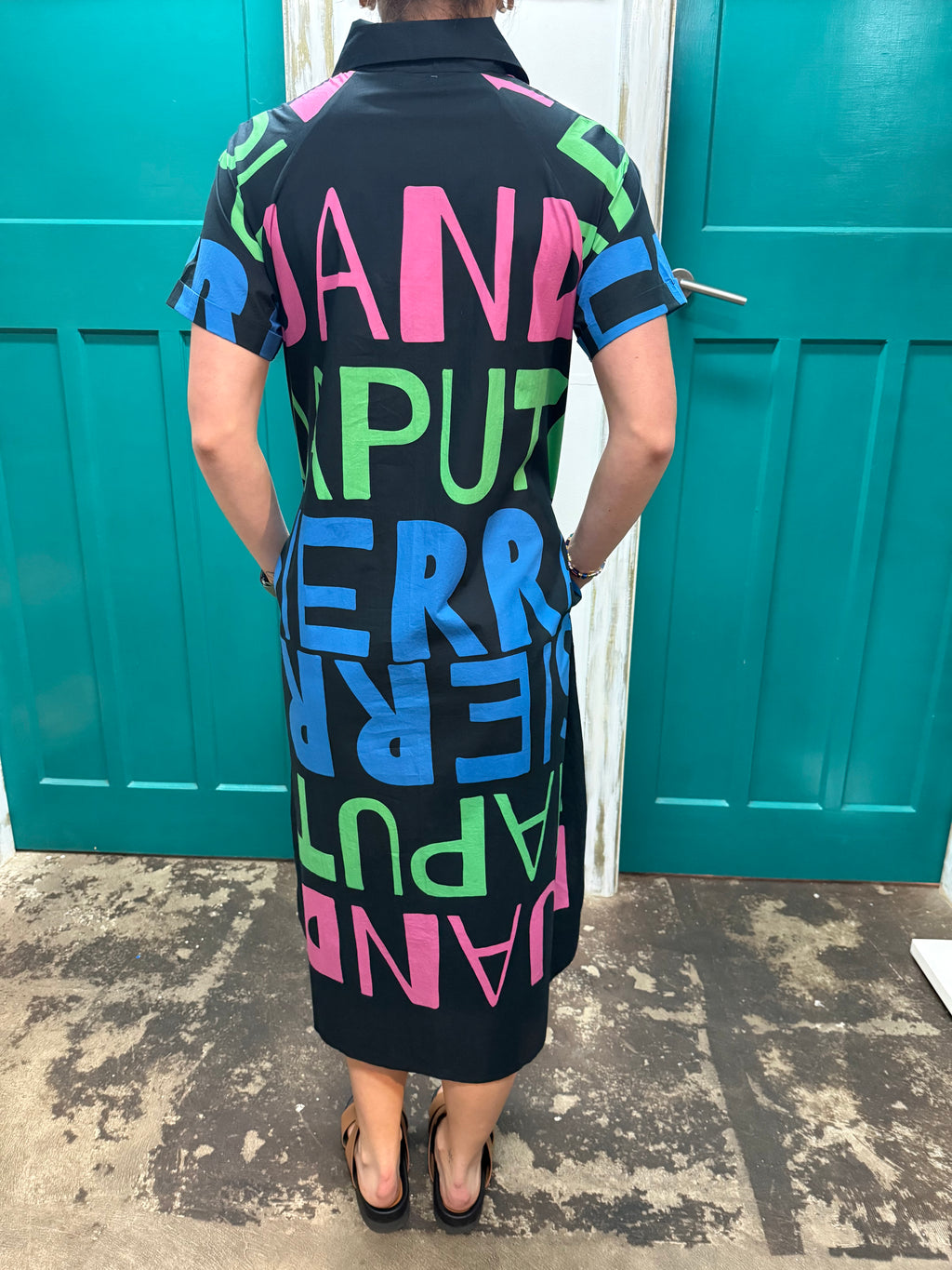 Itami Sierra Button Dress