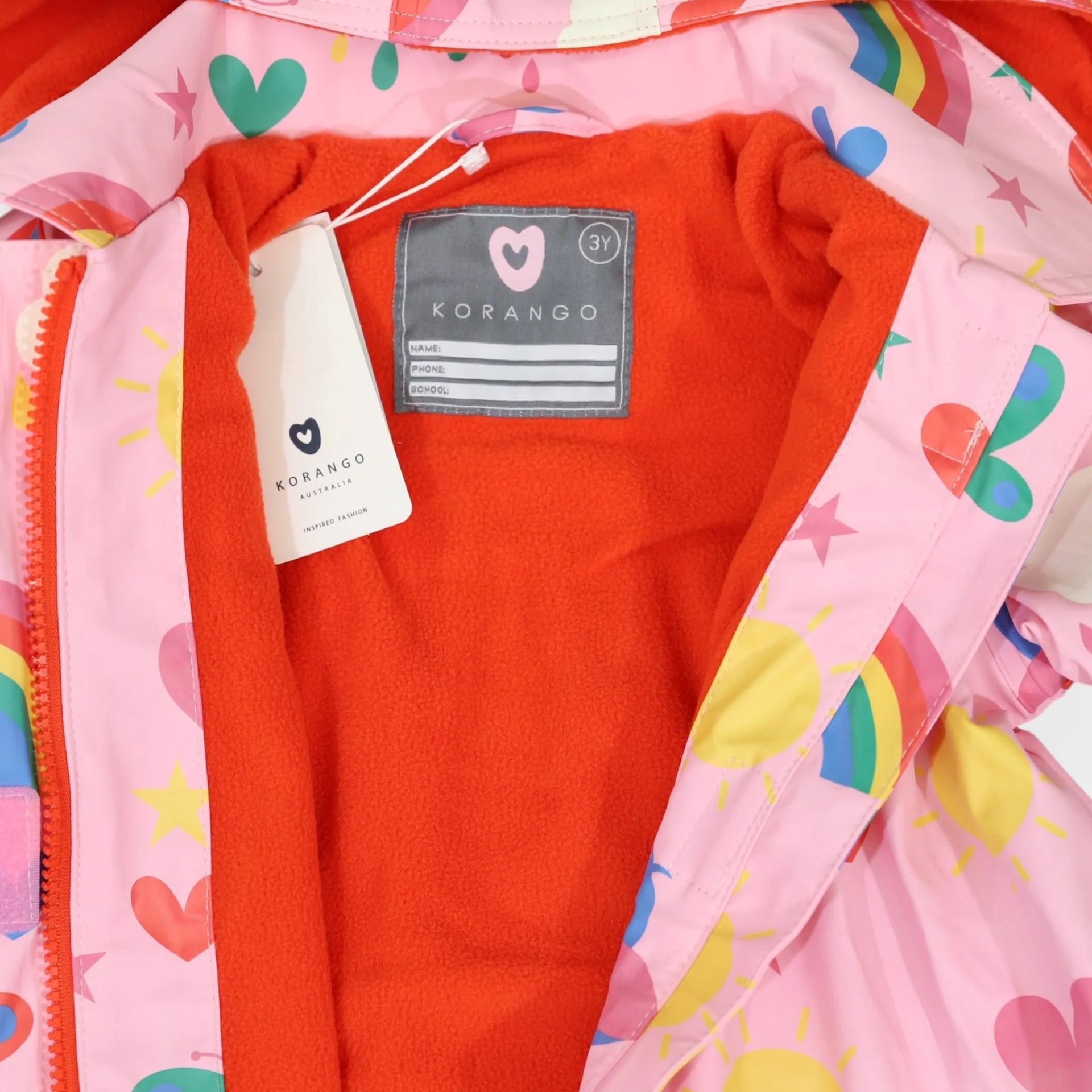 Korango Spring Rainbow Raincoat