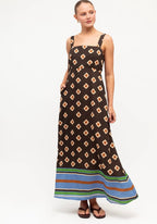 White Closet Resort Geo Midi Dress
