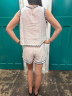 Azure And Indigo Maya Top