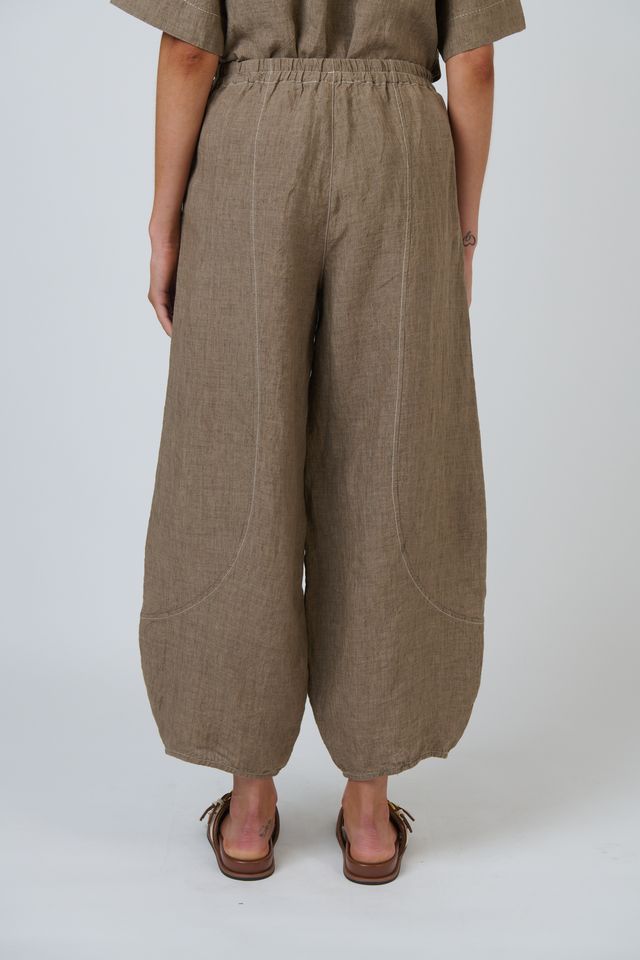 Naturals Balloon Linen Pants - GA714
