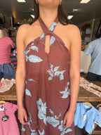 Indikah Halter Maxi Dress