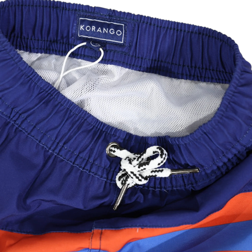 Korango Stretch Navy Contrast quick dry boardies